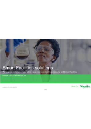 Obrázek Smart Facilities Power Safety & Availability