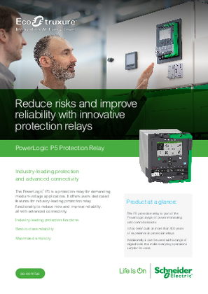 Image of Reduce risks and improve reliability with innovative protection relay