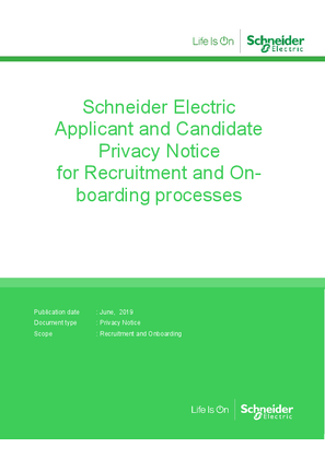 Image of Privacy Notice for Recruiting and Onboarding
