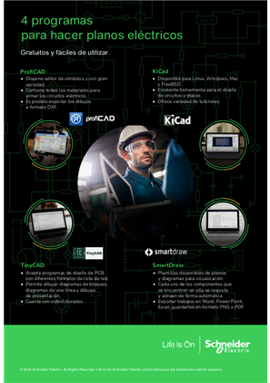 Imagen de Cuatro programas para hacer planos eléctricos