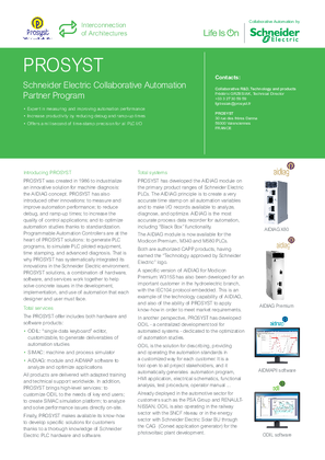 Image of CAPP - Prosyst Brochure