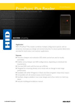 Image of ProxPoint Plus Reader
