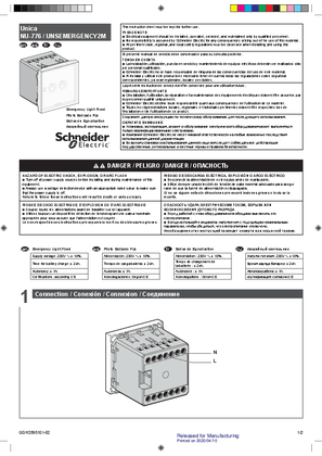 Slika korisnika Instruction sheet - Emergency Light Fixed