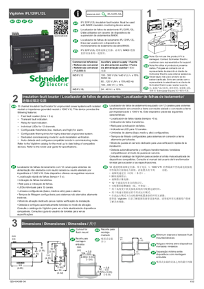Slika korisnika Vigilohm IFL12/IFL12L Installation Sheet