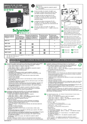 Image of Vigilohm IFL12C,IFL12MC,IFL12LMC,IFL12MCT,IFL12LMCT Instruction Sheet