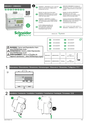 Image of iEM3455C1 / iEM3455C2 - Instruction Sheet