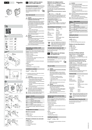 Obrázok New Unica-Rotačný stmievač pre LED žiarovky a kapacitné záťaže-Inštrukcie (SK)