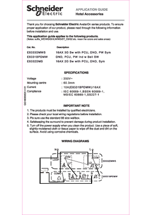Gambar dari AvatarON BS_manual_Rev.01 (Hotel acc_English)