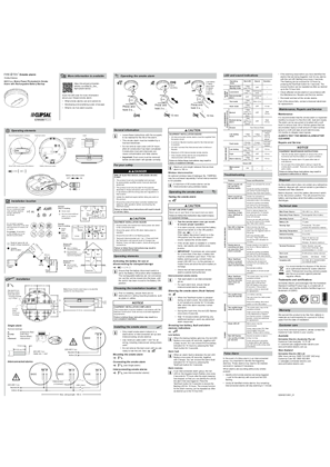 Image of 755RLPSMA4 Smoke Alarm Instructions