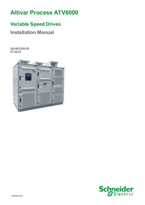 Image of ATV6000 Installation Manual