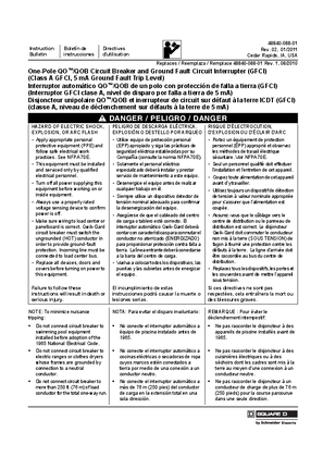 Image of QOB120 Instructions