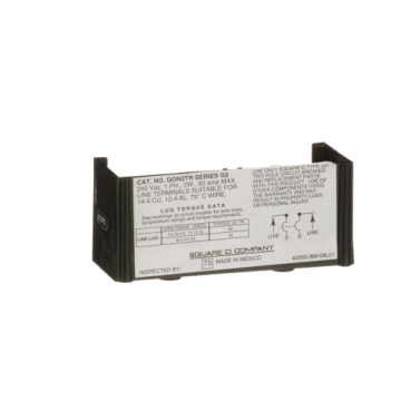 Image of QON2TR : Load center interior, QO, mounting base, 1 phase, 2 spaces, no neutral