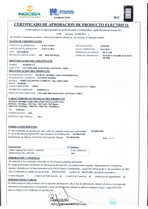 Imagen de Certificado INGCER