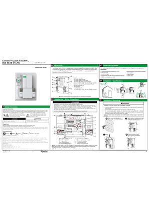 Imagen de Conext Quick Fit XW+L Quickstart Guide 975-0949-01-02