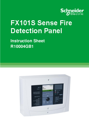 Paveikslas R10004GB0 FX101S Sense Fire Detection Panel