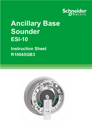 Görüntüsü R10045GB Intellia ESI-10 Instruction Sheet