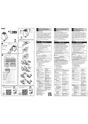 Afbeelding van Resi9 Energy Meter Wired, Universal, 80A/160A/250A, 6 Channels - Installation instructions