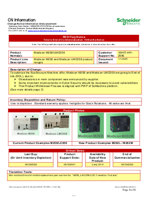 Image of CN Information Change - Modicon M258/LMC058