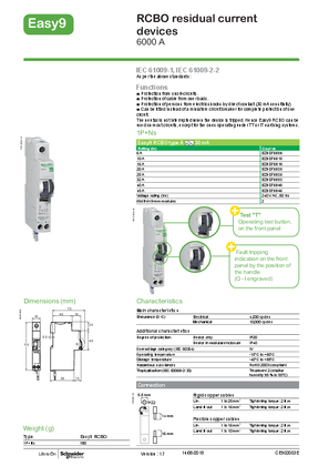 Image of Download RCBO Catalogue