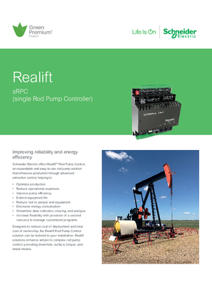 Billede af Realift sRPC Datasheet Letter