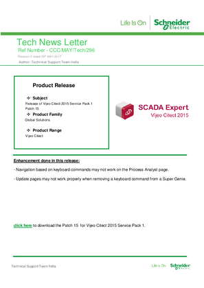 Image of Release of Vijeo Citect 2015
