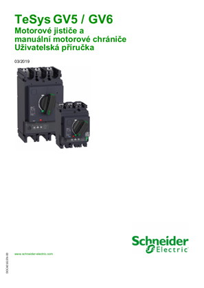 Obrázek Motorové jističe GV5, GV6