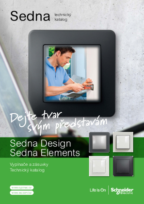 Obrázek Vypínače a zásuvky Sedna Design a Sedna Elements
