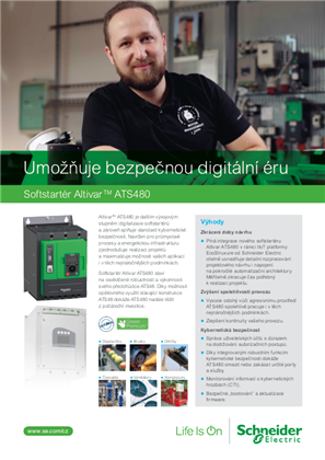 Softstartér Altivar ATS480