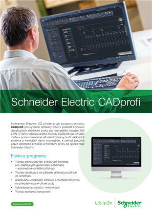 Obrázek Schneider Electric CADprofi