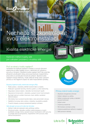 Obrázek Audit kvality elektrické energie