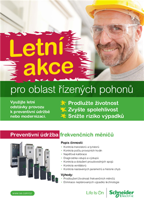 Obrázek Letní nabídka pro oblast řízených pohonů