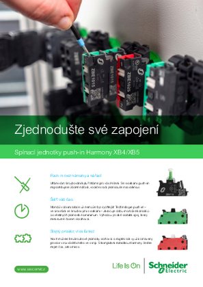 Obrázok Spínacie jednotky push-in Harmony XB4/XB5