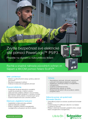 Obrázek Náhrada původních ochran vn Sepam a MiCOM pomocí řešení EcoFit™