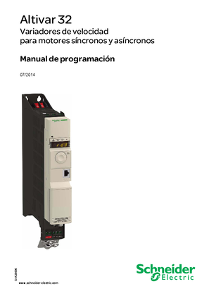 Imagen de ATV32 Manual de programación