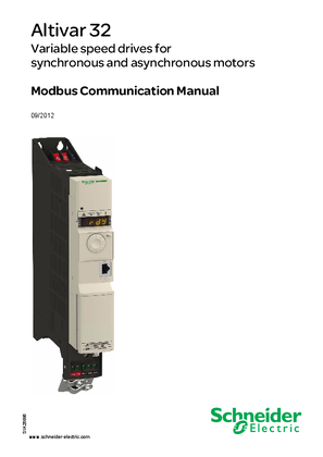 Image of ATV32 Modbus Manual