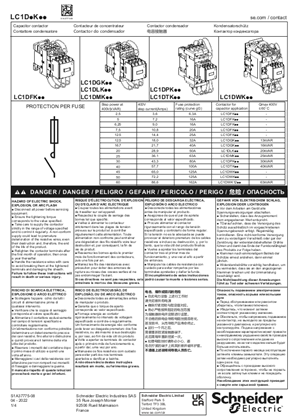 的映像 LC1D.K Contactors for switching capacitor banks - 说明页