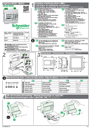 Slika korisnika Vigilohm IM20-H/ IM15H Instruction Sheet