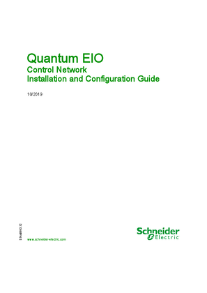 Image of Quantum EIO - Control Network, Installation and Configuration Guide