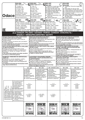 Obrázek Odace- LED-Instruction Sheet (EN)