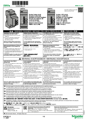 的映像 ZBRRx - Programmable receiver, 说明书