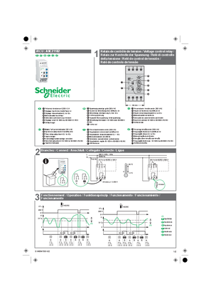 Image of iRCU - Voltage control relay - A9E21182 - Instruction Sheet
