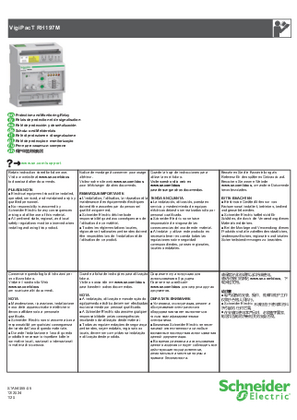 的映像 RH197M - 保护和监测继电器 - 说明页