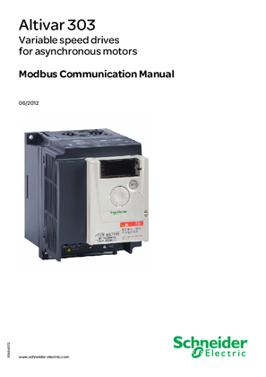的映像 ATV303 Modbus 通讯手册 (English)