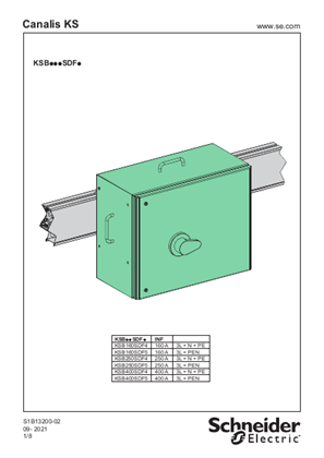 Imagen de KSB...SDF. - TAP-OFF UNITS FOR FUPACT INF - Инструкция