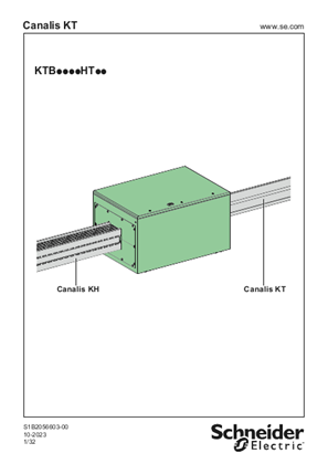 Image of KTB....HT.. - Connection element KH / KT - Instruction Sheet