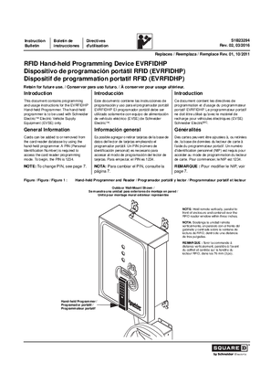 Image of EVlink™ Level 2 Basic - RFID Programming Guide
