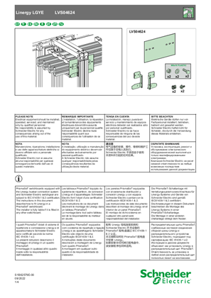 Slika korisnika Linergy LGYE - Joining- Instruction Sheet
