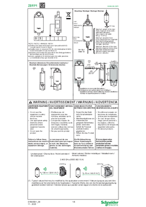 的映像 ZBRP1 - Rope Pull Switch wireless & battery less, 说明书