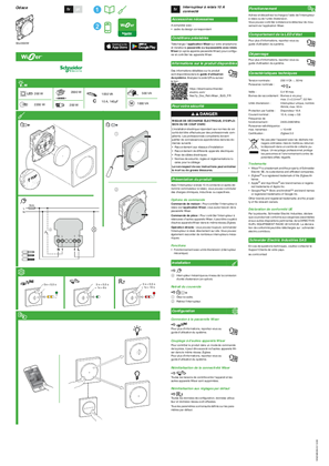 Image of Instalation instructions for Connected relay switch 10A