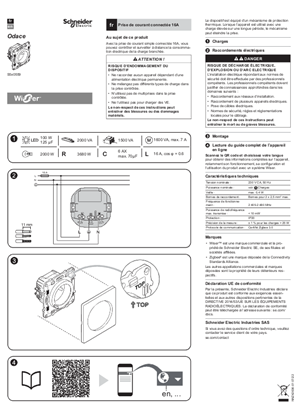 Image de Odace Prise de courant connectée 16A - Fiche d’instructions